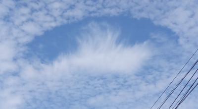 Viral Fenomena Awan Berlubang di Langit Jember, Begini Kata BMKG