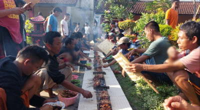 Rayakan Idul Adha, Ribuan Warga Binaan Lapas Malang Nyate Bareng