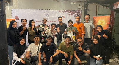 Millenial Madura Adu Skill Meracik Kopi di Bangkalan