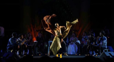 Musik Kontemporer Selendang Biru Tak Pernah Usai Bikin Kagum Warga Pacitan