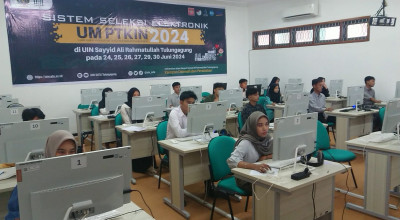 9.097 Peserta UM PTKIN Ikuti Tes Masuk di UIN Tulungagung