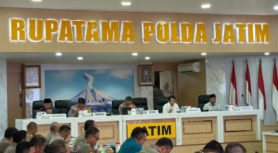 Koordinasi Komisi A DPRD Jatim dan Polda Amankan Pilkada Serentak 2024