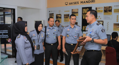 Kemenkumham Sumbar Antusias Ikuti Studi Tiru Pembangunan WBBM di Jatim