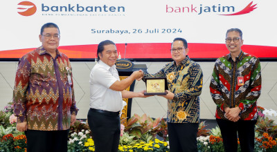 Bank Jatim dan Banten Bahas Kelanjutan Kerja Sama, Busrul: Siap Beri Pengalaman