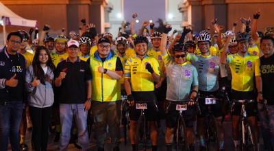 Mas Dhito Berangkatkan Kediri Dholo KOM 2024 dari SLG