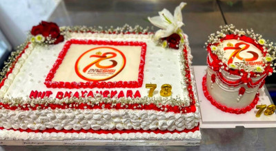 Makna Kue HUT Bhayangkara ke-78 Polresta Sidoarjo