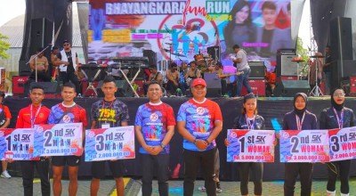 3.500 Pelari Ikuti Bhayangkara Run Sidoarjo 2024, Hadiahnya Ada Mobil dan Umroh