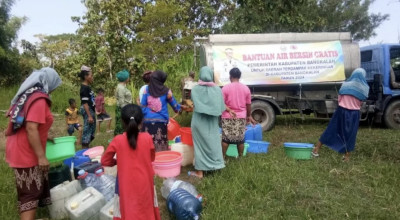 70 Desa di Bangkalan Terancam Kekeringan, Bantuan Air Bersih Mulai Disalurkan