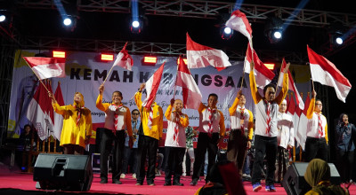 Sekda Tuban Beri Pesan Ini untuk Pemilih Milenial saat Kemah Kebangsaan