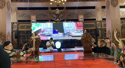 2 Keris Milik Prabowo Dipamerkan di Pusaka Nusantara Grebeg Suro 2024