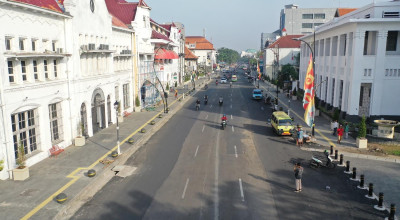 Zona Eropa Kota Lama Surabaya Diresmikan Sore ini, Saksikan Kemeriahannya!