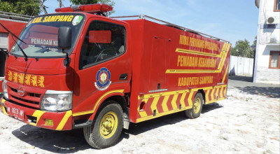 2 Mobil Damkar Sampang Rusak Parah usai Setahun Tak Beroperasi