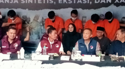 Pabrik Narkoba Terbesar Ternyata Ada di Kota Malang, Segini Hasil Produksinya