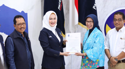 NasDem Resmi Usung Indah Amperawati di Pilbup Lumajang 2024