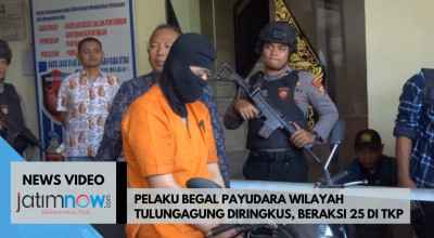 Video: Pelaku Begal Payudara Wilayah Tulungagung Diringkus
