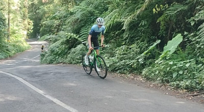 Para Pembalap International Tour de Banyuwangi Ijen Mulai Jajal Track