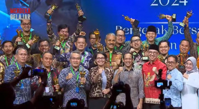 Trenggalek Terima Anugerah Merdeka Belajar Kategori Transformasi Pengelolaan Pendidikan