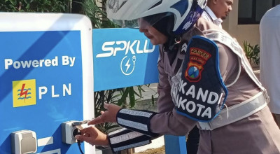 Polresta Malang Kota Akan Buka SPKLU untuk Umum