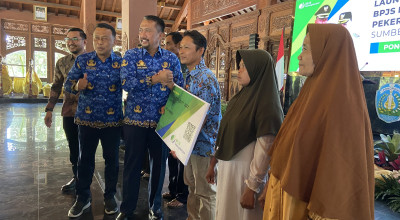 Kang Giri Fasilitasi 2651 Pekerja Rentan Ponorogo Tergabung BPJS Ketenagakerjaan