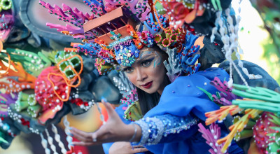 Ribuan Pengunjung Terpukau Sajian Banyuwangi Ethno Carnival
