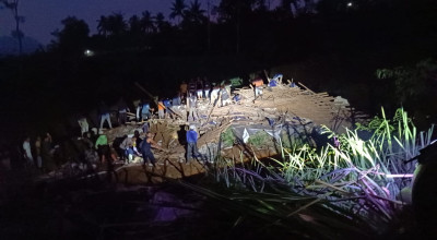 Tanah Longsor di Kesamben Blitar, 4 Pekerja Kandang Ayam Diduga Tertimbun