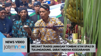 Video: Melihat Tradisi Jamasan Tombak Kyai Upas di Tulungagung
