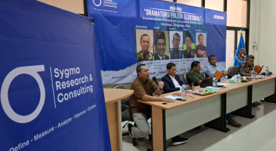 Bedah Buku Dramaturgi Politik Elektoral,  SRC Janji jadi Agen Kontrol Demokrasi