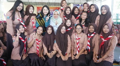 Tangkal Anemia, Mbak Cicha dan Mbak Dewi Beri Edukasi Gizi Remaja Putri Kediri