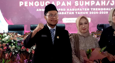 Mengenal Iqmal Eaby Anggota Termuda DPRD Trenggalek
