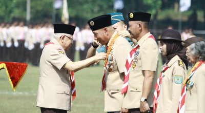 Terima Lencana Melati dari Wapres, Arum Sabil: Persembahan bagi Pramuka Jatim