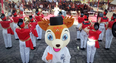 Cak Ruswan, Rusa Bawean Maskot Pilkada Gresik 2024