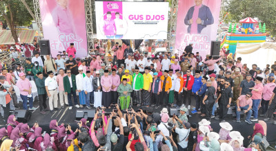 15 Parpol Pendukung Hadiri Deklarasi Gus Fawait - Djoko Maju Pilkada Jember