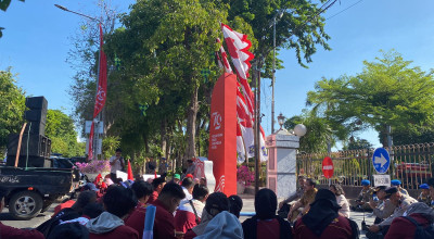 IMM Surabaya Geruduk DPRD, Pemkot Dinilai Tak Becus Jaga Kamtibmas