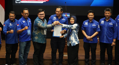 Duet Mas Dhito-Mbak Dewi Resmi Lanjut di Pilbup Kediri 2024