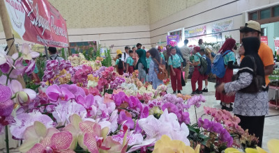 Festival Anggrek di Jember, Transaksi 2 Hari Tembus Ratusan Juta