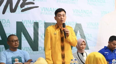 Golkar Bocorkan Calon Wakil Vinanda Prameswati di Pilwali Kediri 2024