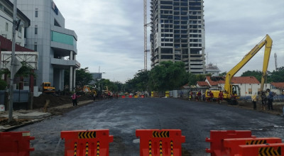 Hindari Jalan Ini jika Masuk Surabaya, Pengaspalan Dikebut Mulai Nanti Malam