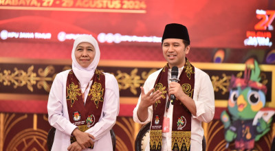 Visi dan Misi Khofifah - Emil sebagai Cagub Jatim 2024