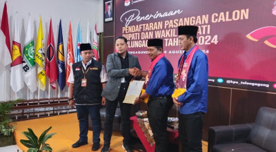 55.592 Suara Sah di Tulungagung Dukung Pasangan Santoso - KH Samsul Umam