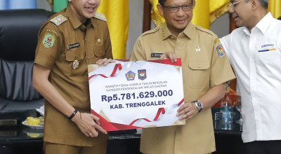 Dinilai Mampu Kendalikan Inflasi, Pemkab Trenggalek Terima Insentif Fiskal