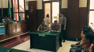 8 Oknum Perguruan Silat Konvoi di Jalanan Surabaya Jalani Sidang Tipiring