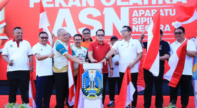 Pekan Olahraga ASN, Cara Pemprov Jatim Tingkatkan Kinerja Pelayanan