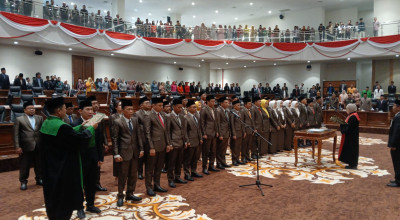 50 Anggota DPRD Bojonegoro Resmi Dilantik, Berikut Daftar Namanya