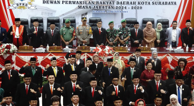 50 Anggota DPRD Surabaya 2024-2029 Dilantik, Berikut Daftar Namanya