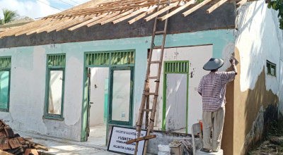 Perbaikan Fasum Terdampak Gempa Bumi di Pulau Bawean Rampung