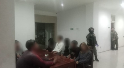 Belasan Pemuda Diamankan saat Pesta Miras di Wisata Kota Lama Surabaya