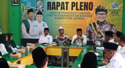 Jelang Muktamar di Bali, PKB Jember Solid Dukung Gus Muhaimin