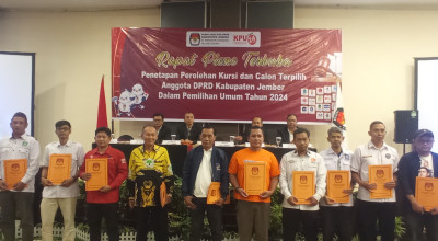 50 Anggota DPRD Jember 2024 - 2029 Dilantik 31 Agustus, Ini Daftar Namanya