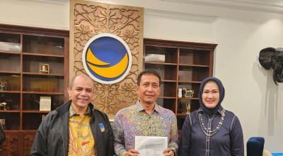 Partai NasDem Resmi Dukung Setyo Wahono-Nurul Azizah di Pilbup Bojonegoro