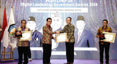 Sekda Kota Mojokerto Raih Predikat Terbaik, Pj Ali Kuncoro Sebut Hasil Kolektif